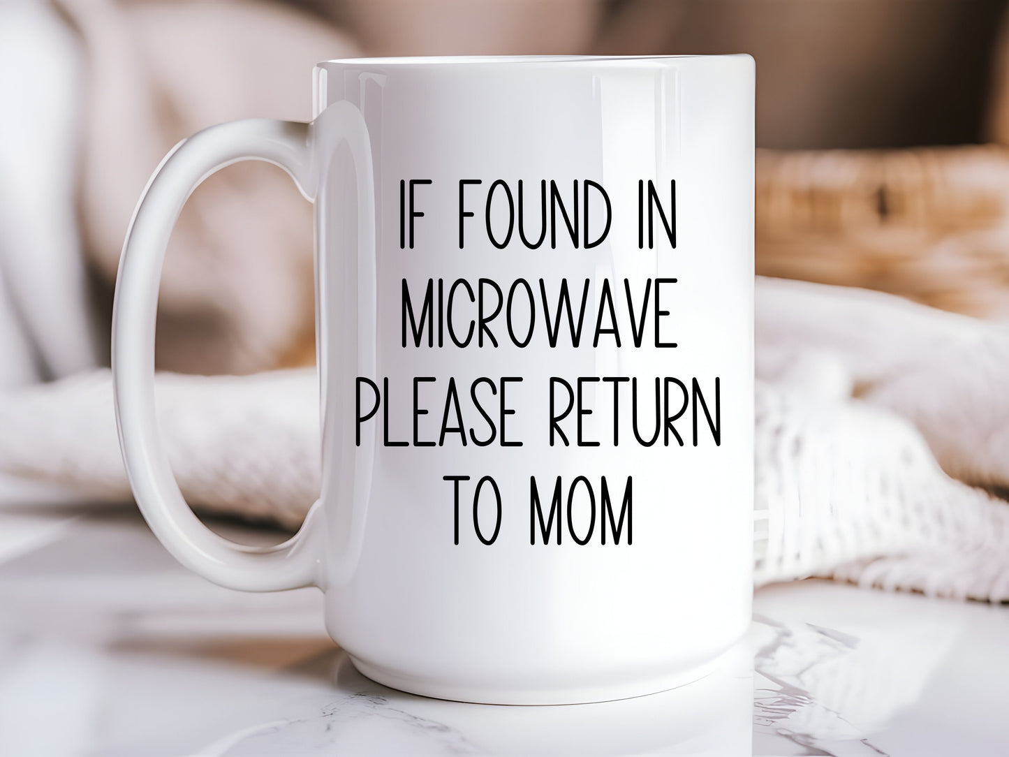 If found in microwave, please return to mom