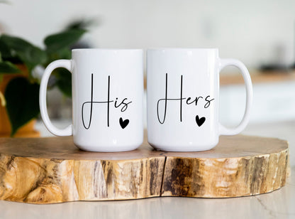 His & Hers Mug Set